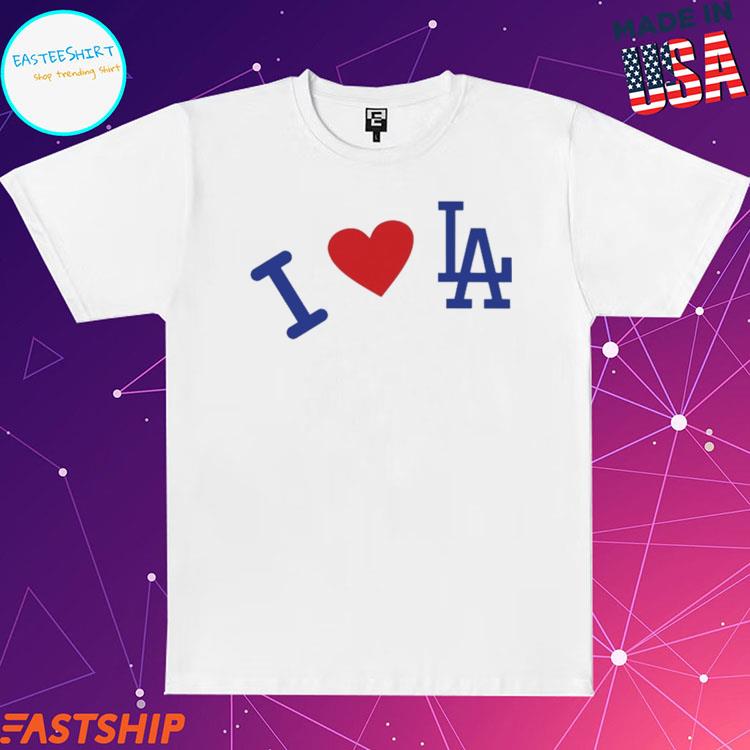 Official Madhappy X Dodgers I Love La T Shirt, hoodie, sweater