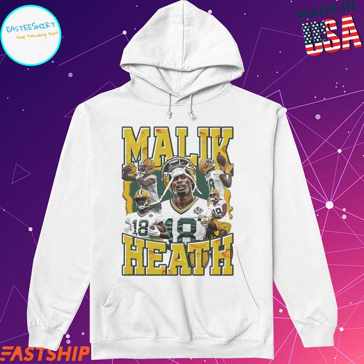 Malik Heath Graphic Green Bay Packers Shirt, hoodie, sweater, long sleeve  and tank top