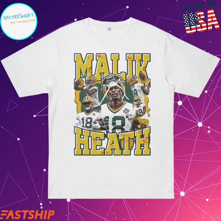 Official malik Heath Graphic Green Bay Packers Shirt, hoodie, tank