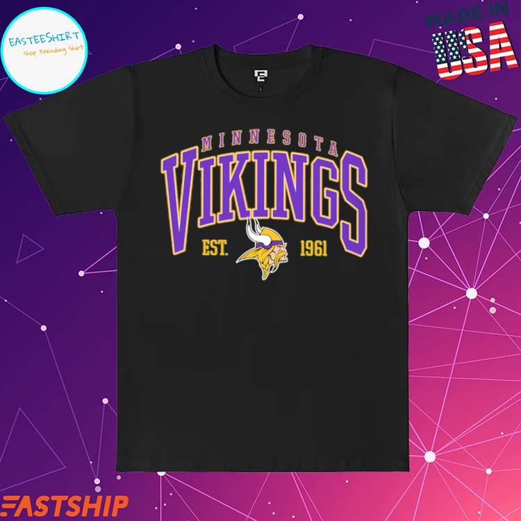 Official minnesota vikings est 1961 T-shirts, hoodie, tank top