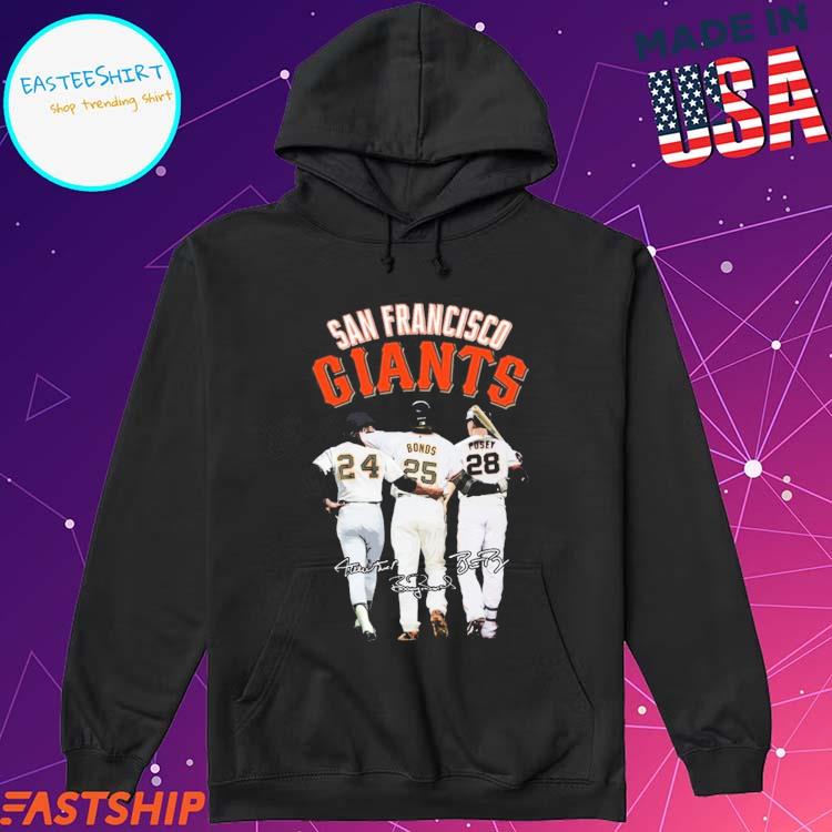 Barry Bonds 25 San Francisco Giants signature Shirt - Bring Your