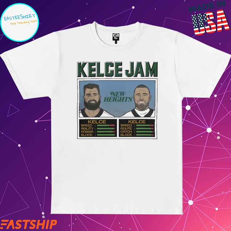 New Heights Merch Jason Kelce Game Day Fit T Shirt