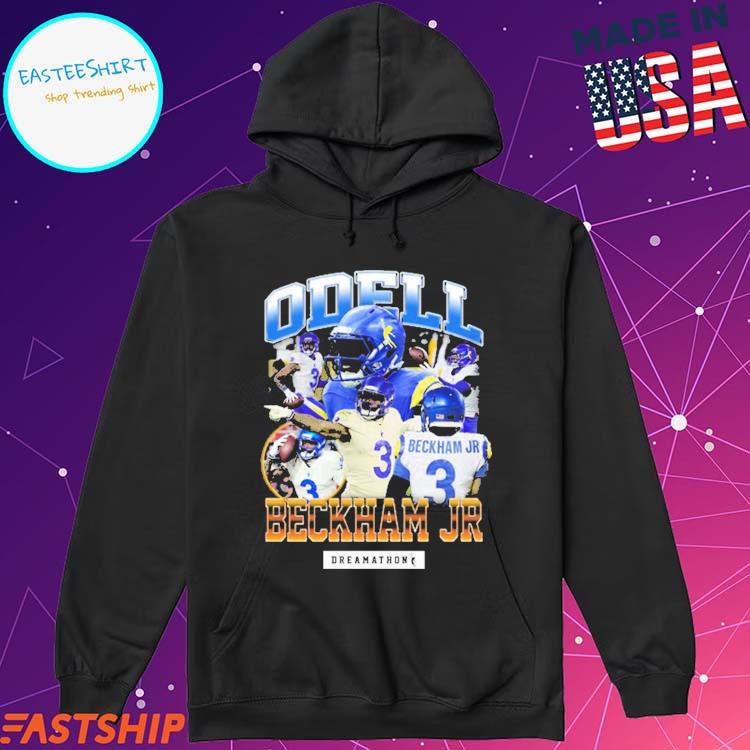 Official odell Beckham Jr American Los Angeles Rams Football Shirt, hoodie,  sweater, long sleeve and tank top