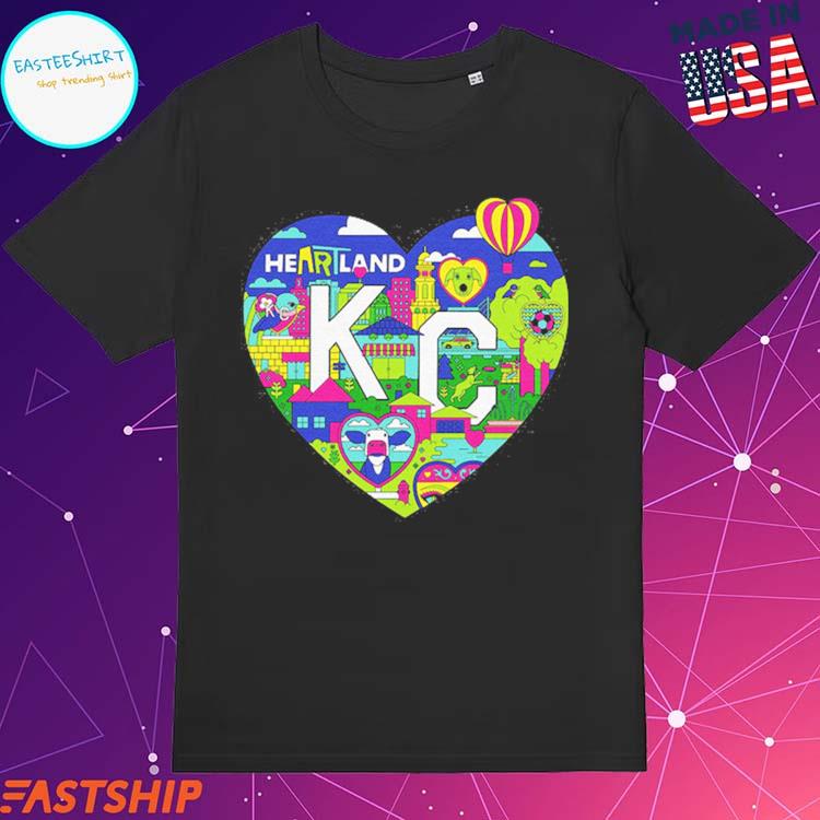 Official parade of hearts kc heart T-shirts, hoodie, tank top, sweater and  long sleeve t-shirt