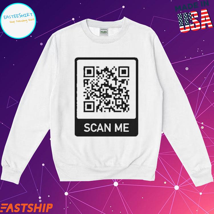 Rickroll QR code shirt, hoodie, sweater, long sleeve and tank top