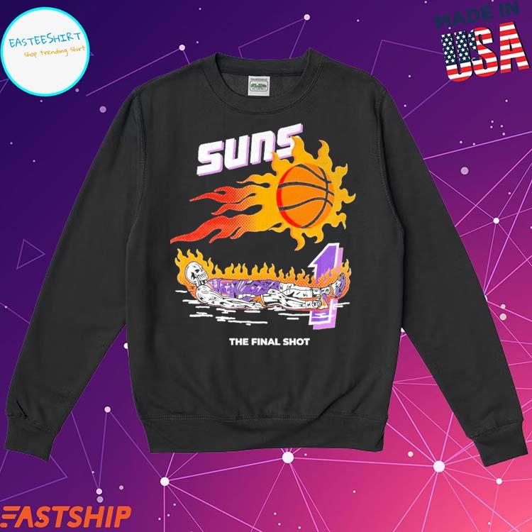 Suns x warren lotas the final shot purple skeleton T-shirts, hoodie,  sweater, long sleeve and tank top