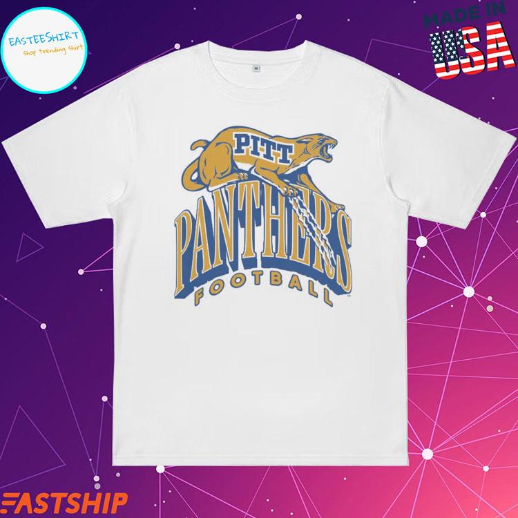 Vintage Pitt Panthers Football Logo Tee