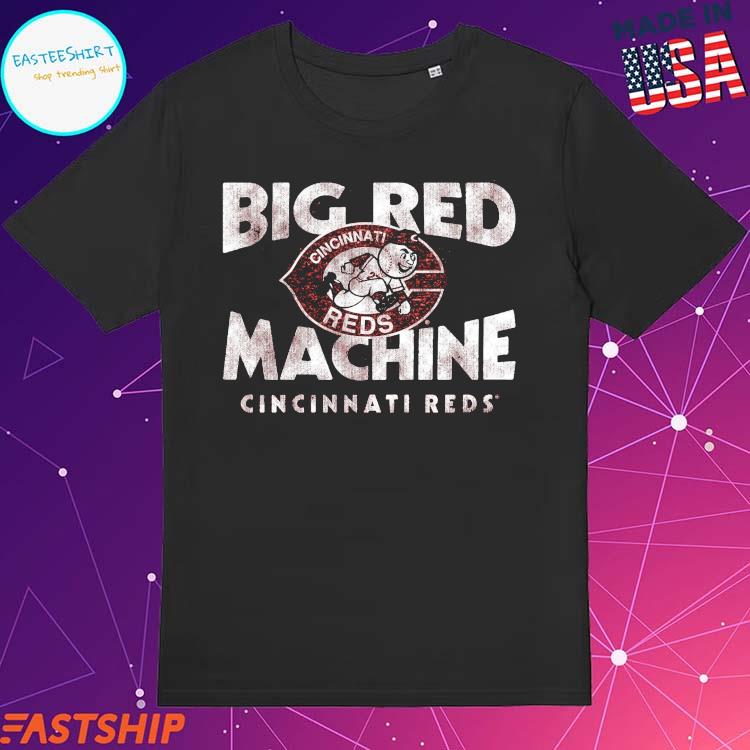 Men's Cincinnati Reds Fanatics Branded Red Big Red Machine Hometown  Collection T-Shirt