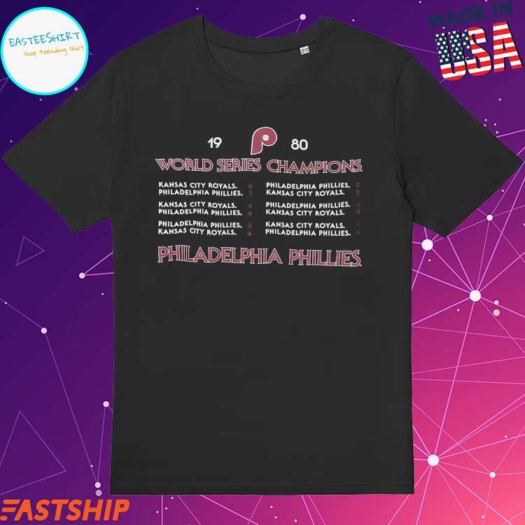 1980 Philadelphia Phillies World Champions shirt, hoodie, sweater, long  sleeve and tank top