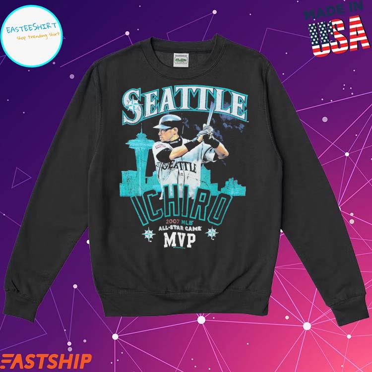 Seattle Mariners Ichiro 2007 All-Star Game MVP Crewneck – Simply