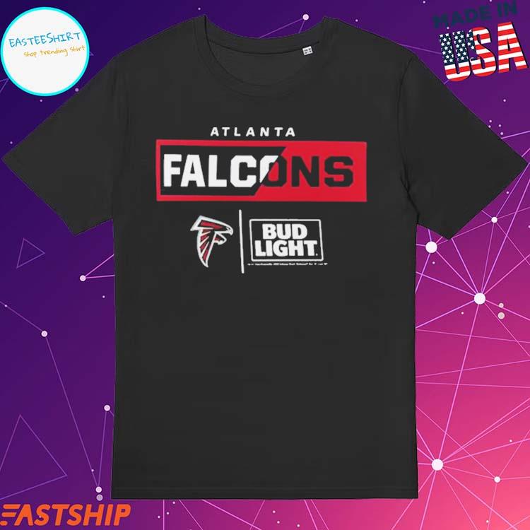 Official atlanta falcons 49ers NFL x bud light T-shirts, hoodie, tank top,  sweater and long sleeve t-shirt