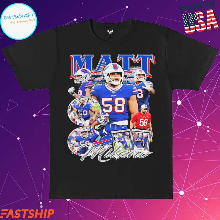 Matt Milano Buffalo Bills shirt, hoodie, sweater and long sleeve