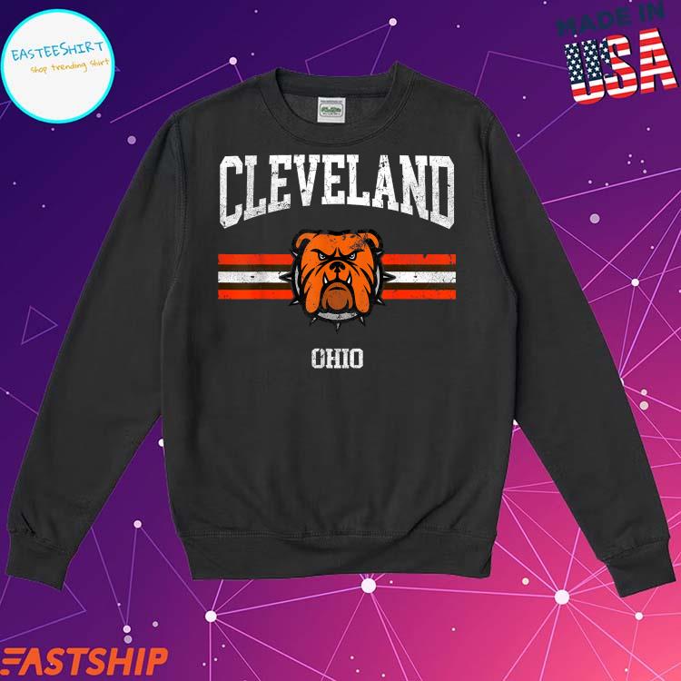 Official bulldog Cleveland Ohio T-Shirt, hoodie, tank top, sweater and long  sleeve t-shirt