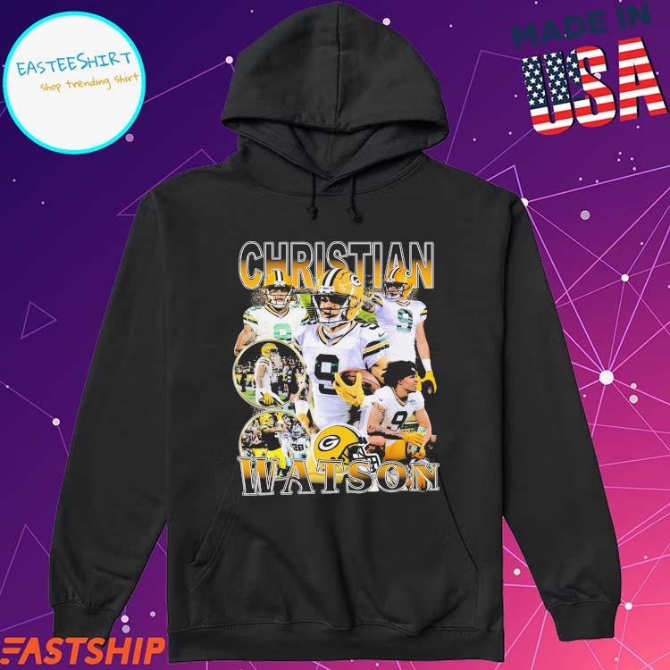 Official christian Watson Green Bay Packers Shirt, hoodie, tank top,  sweater and long sleeve t-shirt