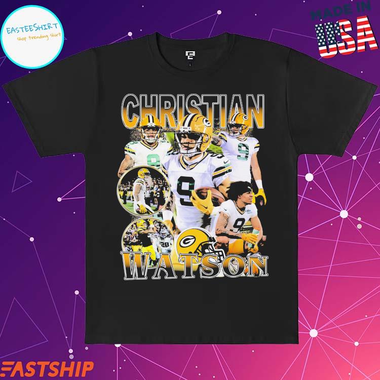 Official christian Watson Green Bay Packers Shirt, hoodie, tank top,  sweater and long sleeve t-shirt