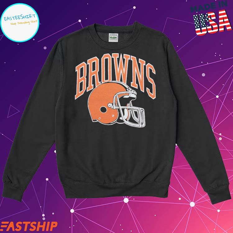 Official cleveland browns helmet T-shirts, hoodie, tank top, sweater and  long sleeve t-shirt