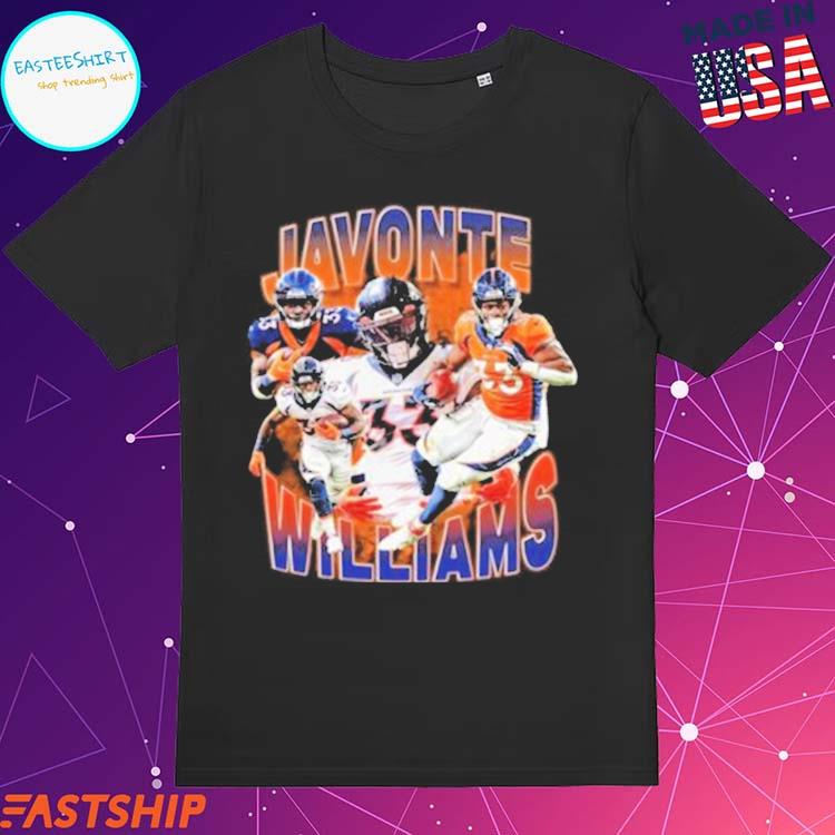 Design denver broncos Javonte Williams photo design t-shirt, hoodie,  sweater, long sleeve and tank top