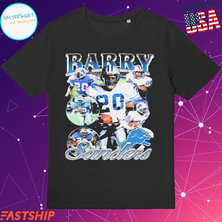 Barry Sanders Detroit Lions T Shirt, hoodie, sweater, long sleeve and tank  top