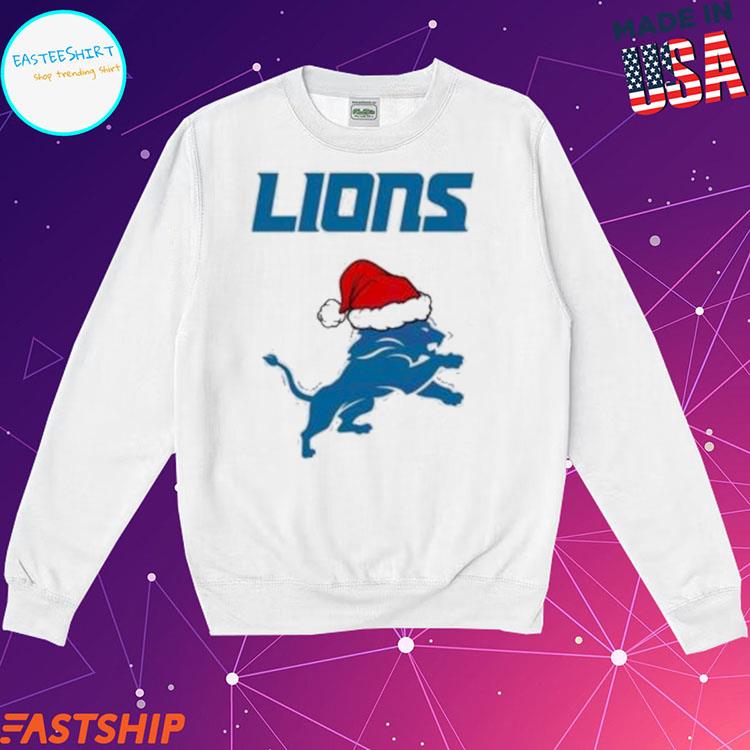 Detroit Lions Pet Hoodie T-Shirt - Large