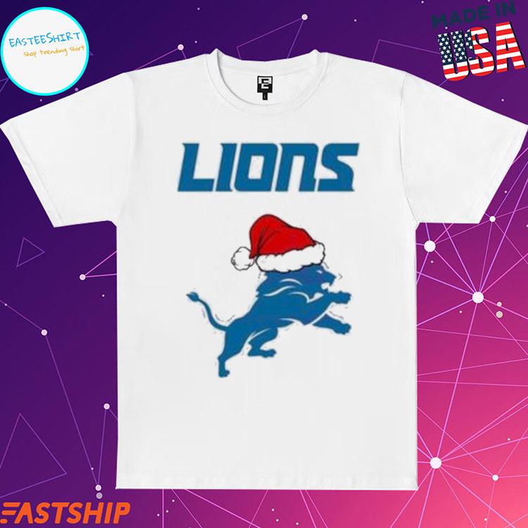 Official detroit Lions Christmas Logo T-Shirts, hoodie, tank top