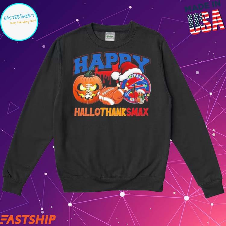 Official happy Halloween Thank Smax Buffalo Bills Shirt, hoodie, sweater,  long sleeve and tank top