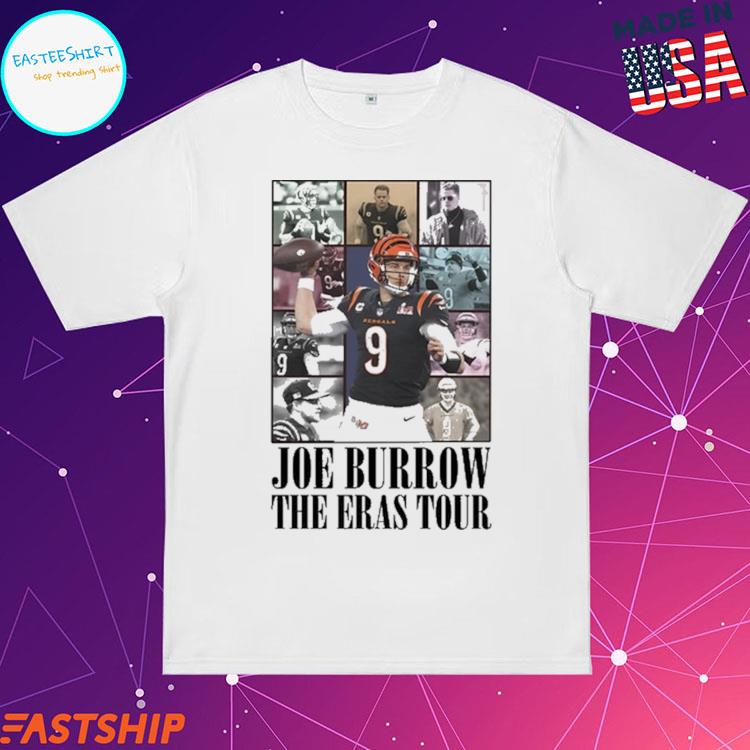 Official joe Burrow The Eras Tour Shirt, hoodie, sweater, long