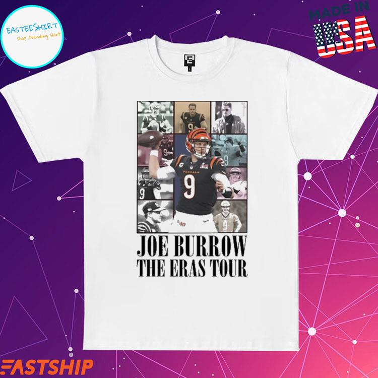 Official joe Burrow The Eras Tour T-Shirts, hoodie, tank top