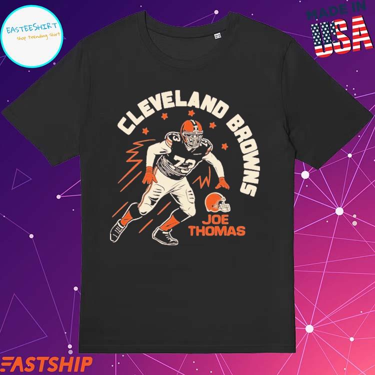 Cleveland Browns Joe Thomas 73 Combo T-Shirt + Cap - BTF Store