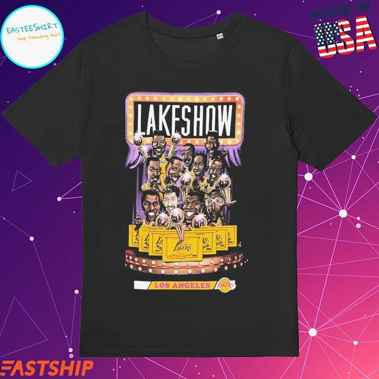 Los Angeles Lakers Lake Show Lakers T-Shirt By Mitchell & Ness