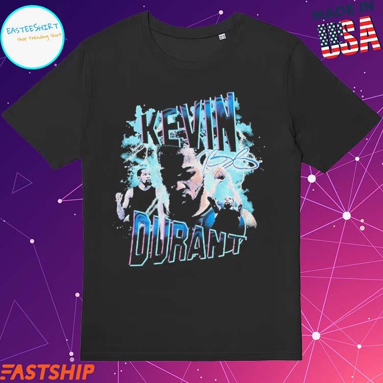Official mitchell and ness kevin durant concert signature T-shirts