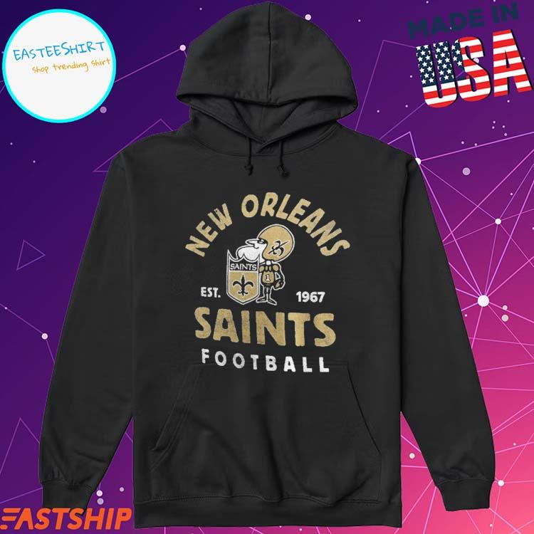 Official new Orleans Saints Est 1967 Fanatics Branded Vintage Arch