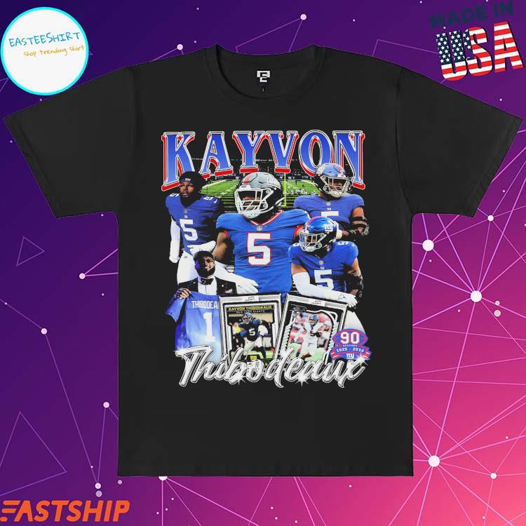 Kayvon Thibodeaux NY Giants 5 graphic shirt, hoodie, sweater and v-neck t- shirt