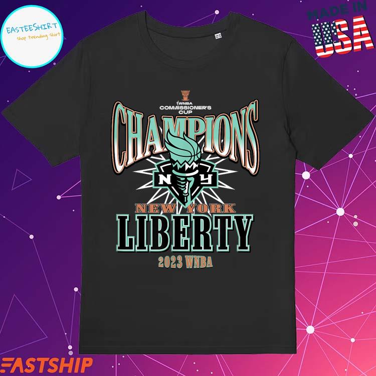 New York Liberty 2023 Wnba Commissioner's Cup Champions Shirt