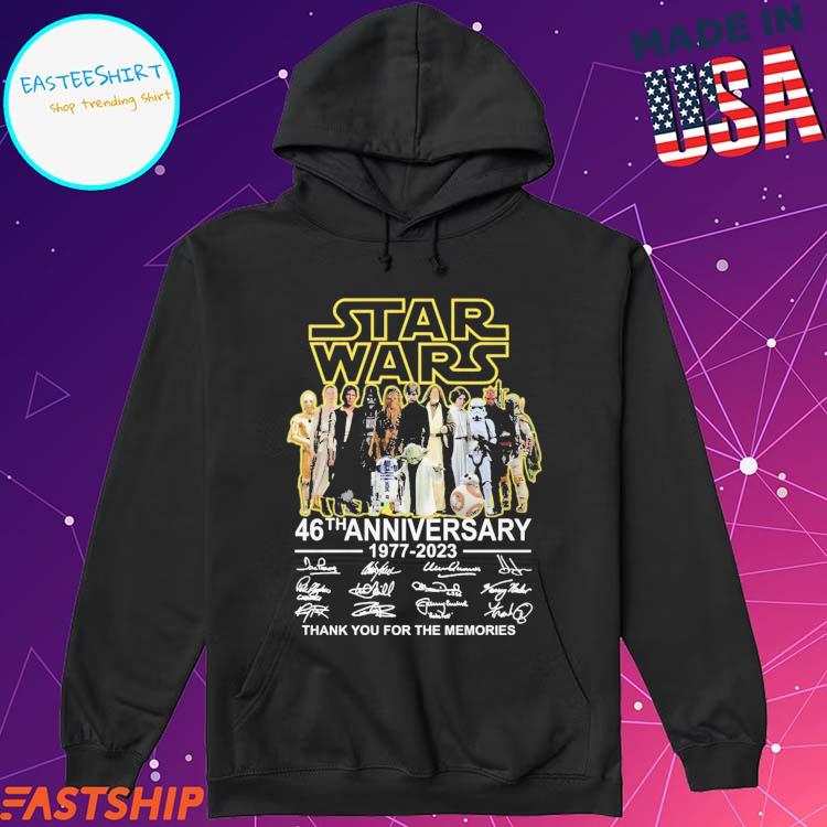 46 Years Star Wars Thank You For The Memories Shirt, hoodie