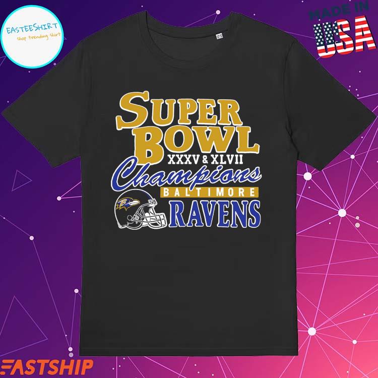 Super Bowl XXXV Champions Baltimore Ravens Shirt