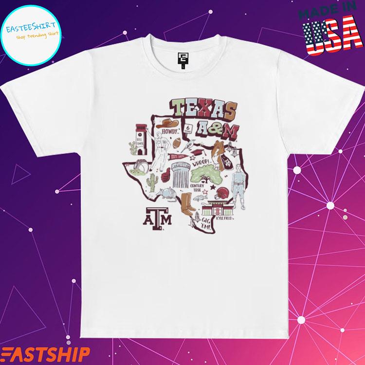 Texas A&M Gig 'Em State Tee – United Tees