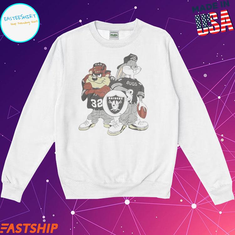 Official Looney tunes bugs bunny los angeles raiders shirt, hoodie,  sweater, long sleeve and tank top