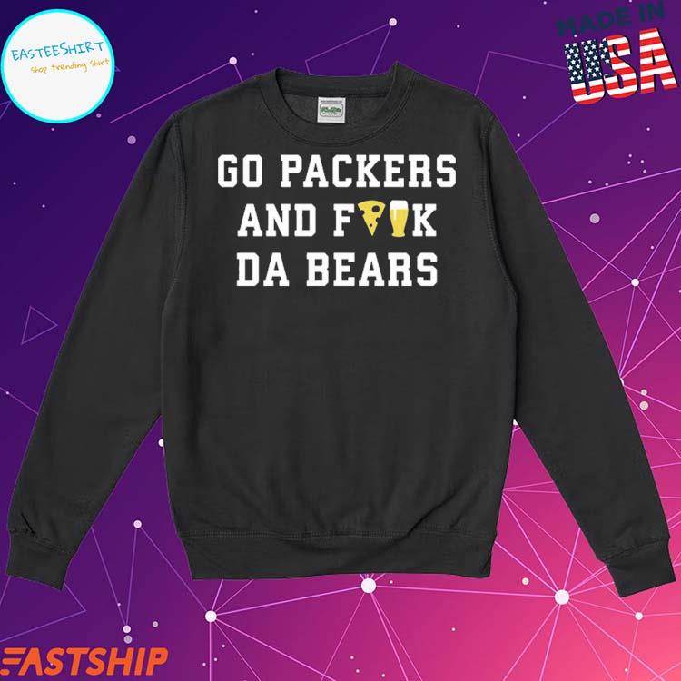 Official aj Dillon Wearing Go Packers And Fuck Da Bears T-Shirt