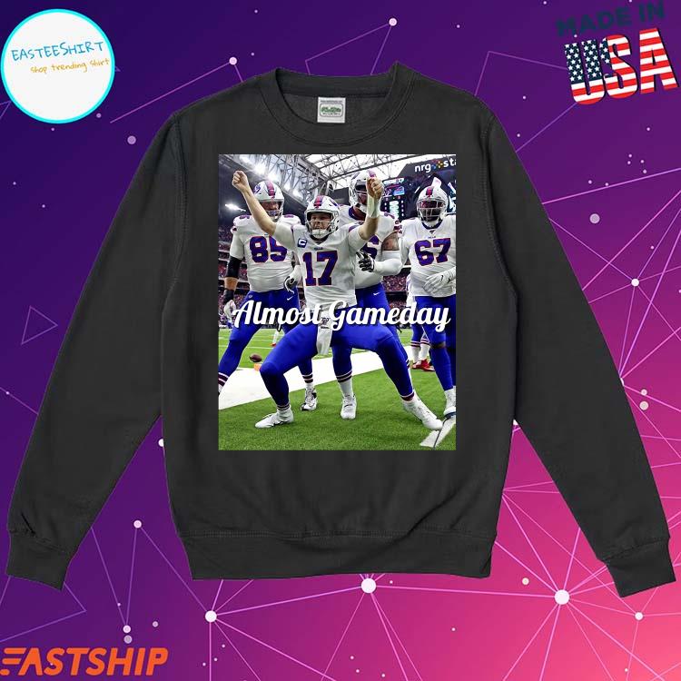 NFL Long Sleeve Charcoal Sweatshirt, Gameday Apparel, Unisex Crewneck  Sweatshirt