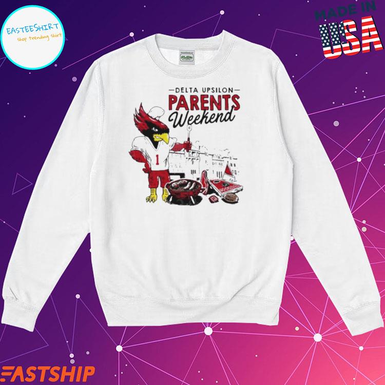 Official arizona Cardinals Delta Upsilon Parents Weekend T-Shirts, hoodie,  tank top, sweater and long sleeve t-shirt