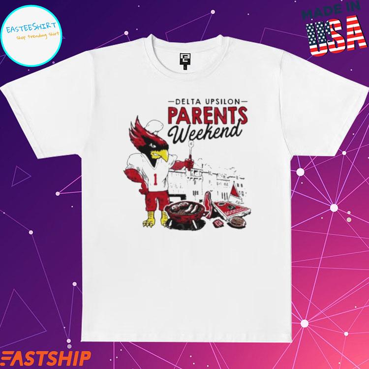 Official arizona Cardinals Delta Upsilon Parents Weekend T-Shirts, hoodie,  tank top, sweater and long sleeve t-shirt