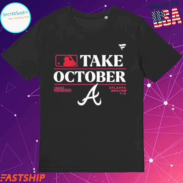 Atlanta Braves Fanatics Branded 2023 Postseason Locker Room T-shirt -  Shibtee Clothing