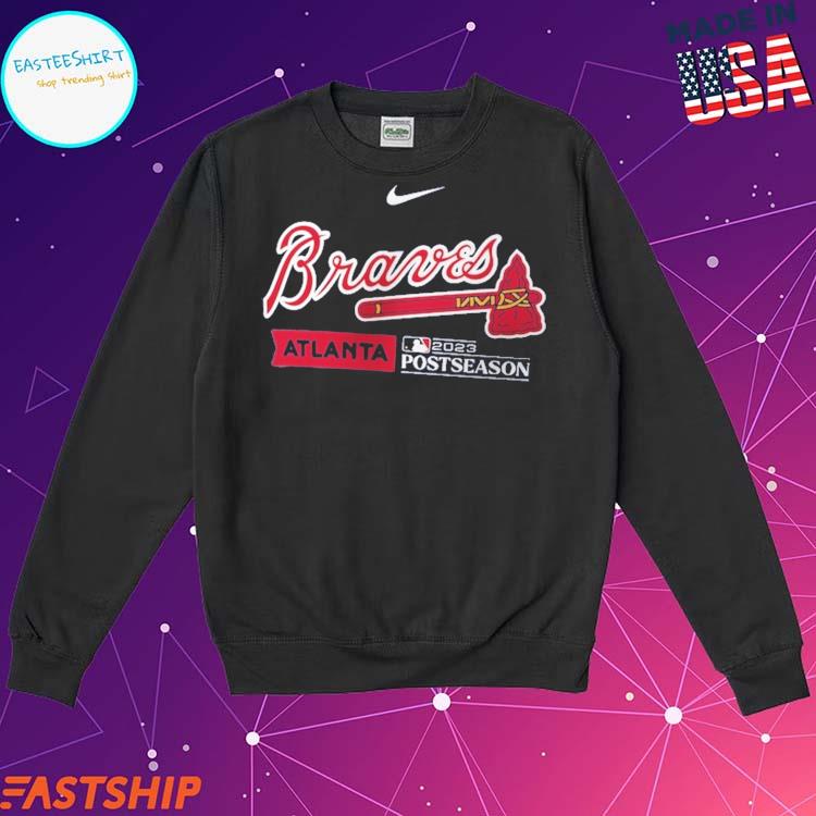 Atlanta Braves Nike 2023 Postseason Authentic Collection Dugout Shirt,  hoodie, longsleeve, sweatshirt, v-neck tee