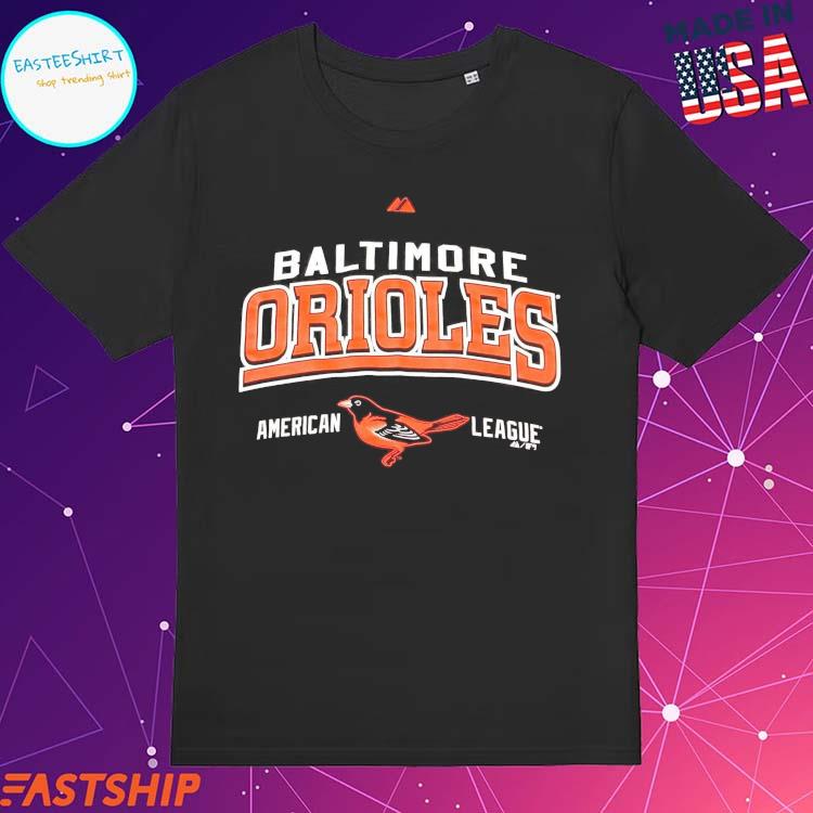 Official baltimore Orioles Majestic American League T-Shirts