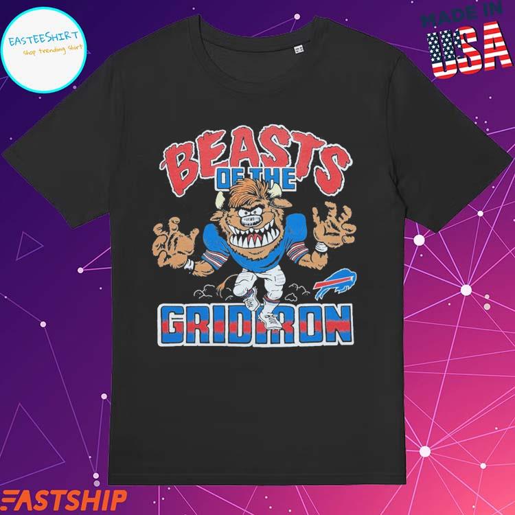 Buffalo Bills Beasts Of The Gridiron retro NFL cartoon shirt, hoodie,  sweatshirt, ladies tee and tank top