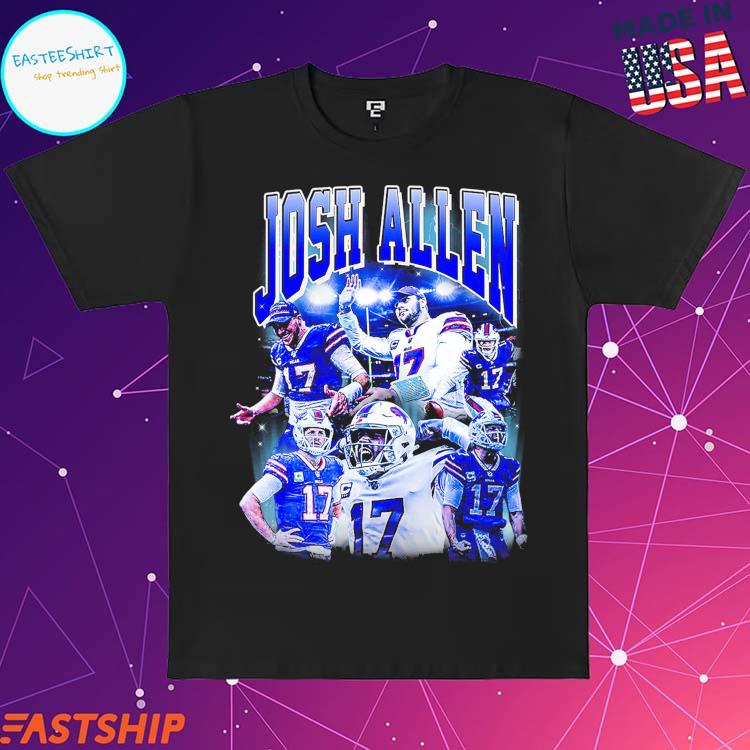 Official Josh Allen Buffalo Bills T-Shirts, Bills Josh Allen Tees, Shirts,  Tank Tops