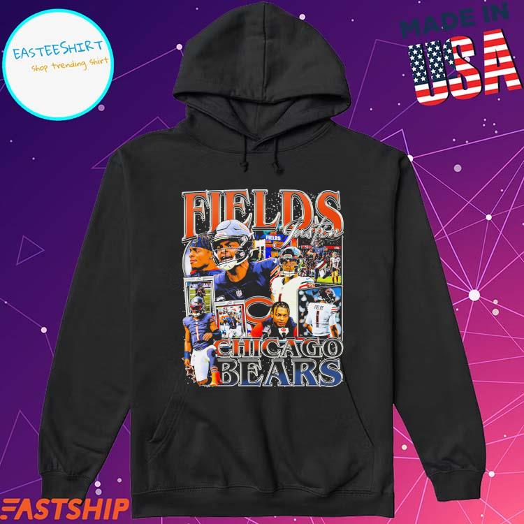 Justin Fields Chicago Bears all time shirt, hoodie, sweater, long