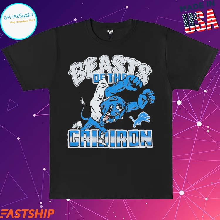 Official detroit Lions Beasts Of The Gridiron T-Shirts, hoodie, tank top,  sweater and long sleeve t-shirt