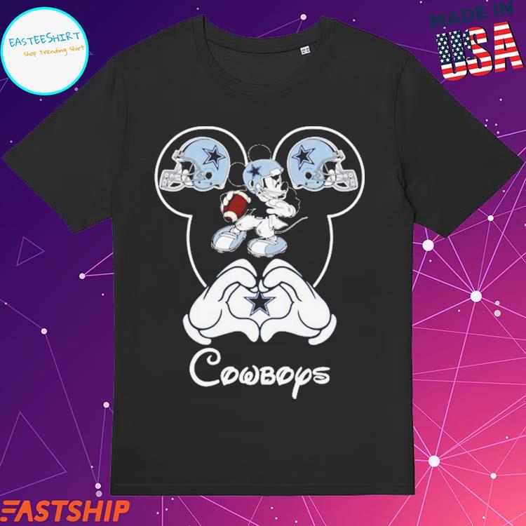 Dallas Cowboys Mickey Mouse Nfl Logo 2023 Shirt - Teexpace