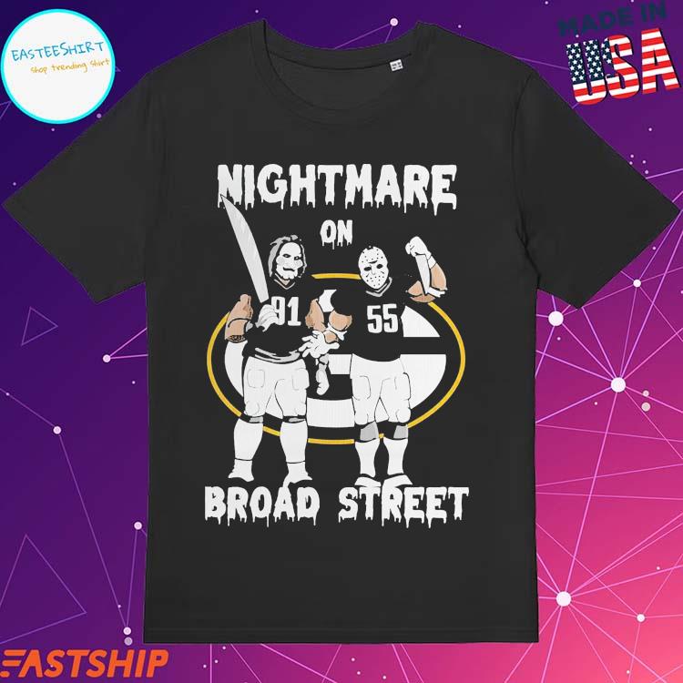 Official green Bay Packers Nightmare On Broad Street Unisex T-Shirt,  hoodie, sweater, long sleeve and tank top